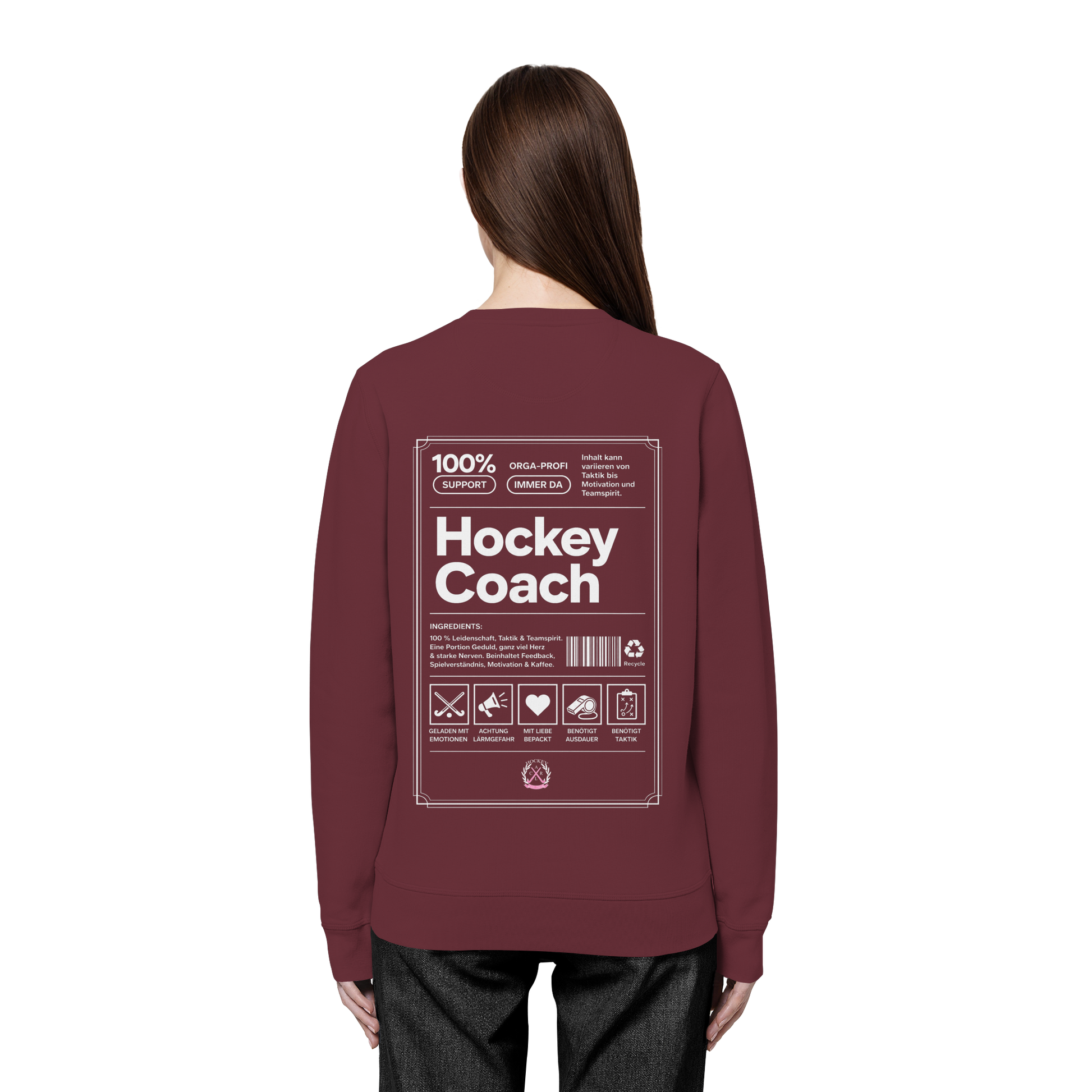 Hockey Coach - Organic Basic Unisex Sweatshirt - Hockeycarl