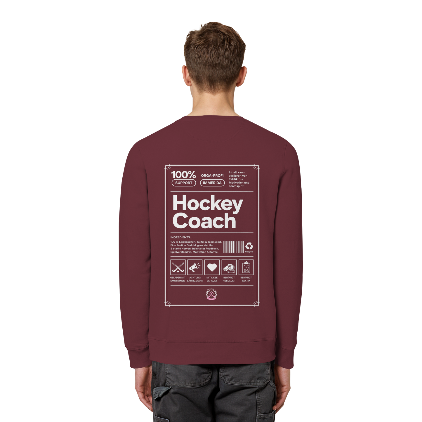 Hockey Coach - Organic Basic Unisex Sweatshirt - Hockeycarl