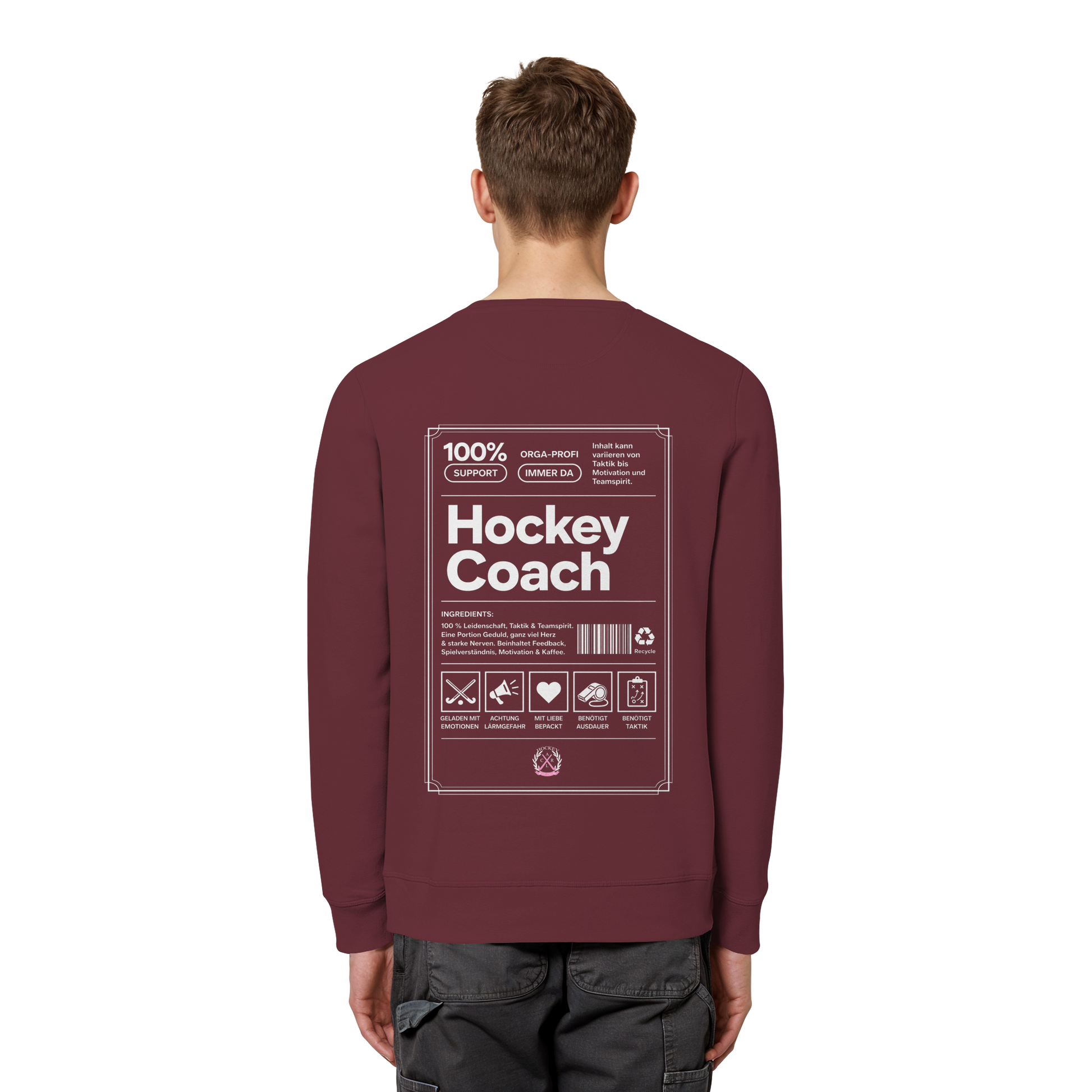 Hockey Coach - Organic Basic Unisex Sweatshirt - Hockeycarl