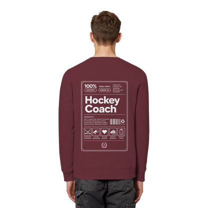 Hockey Coach - Organic Basic Unisex Sweatshirt - Hockeycarl