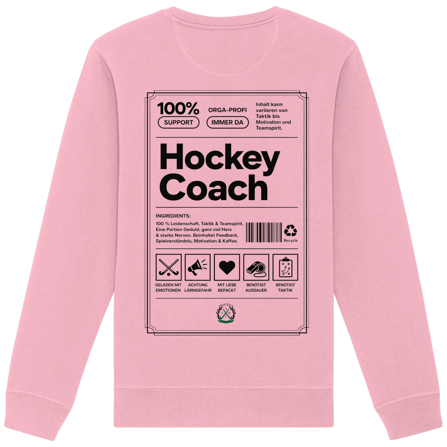 Hockey Coach - Organic Basic Unisex Sweatshirt - Hockeycarl