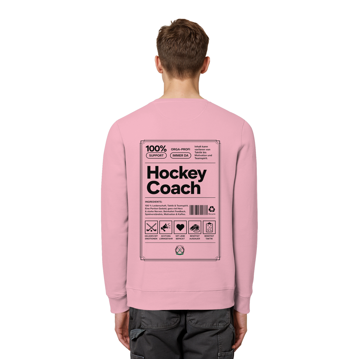 Hockey Coach - Organic Basic Unisex Sweatshirt - Hockeycarl