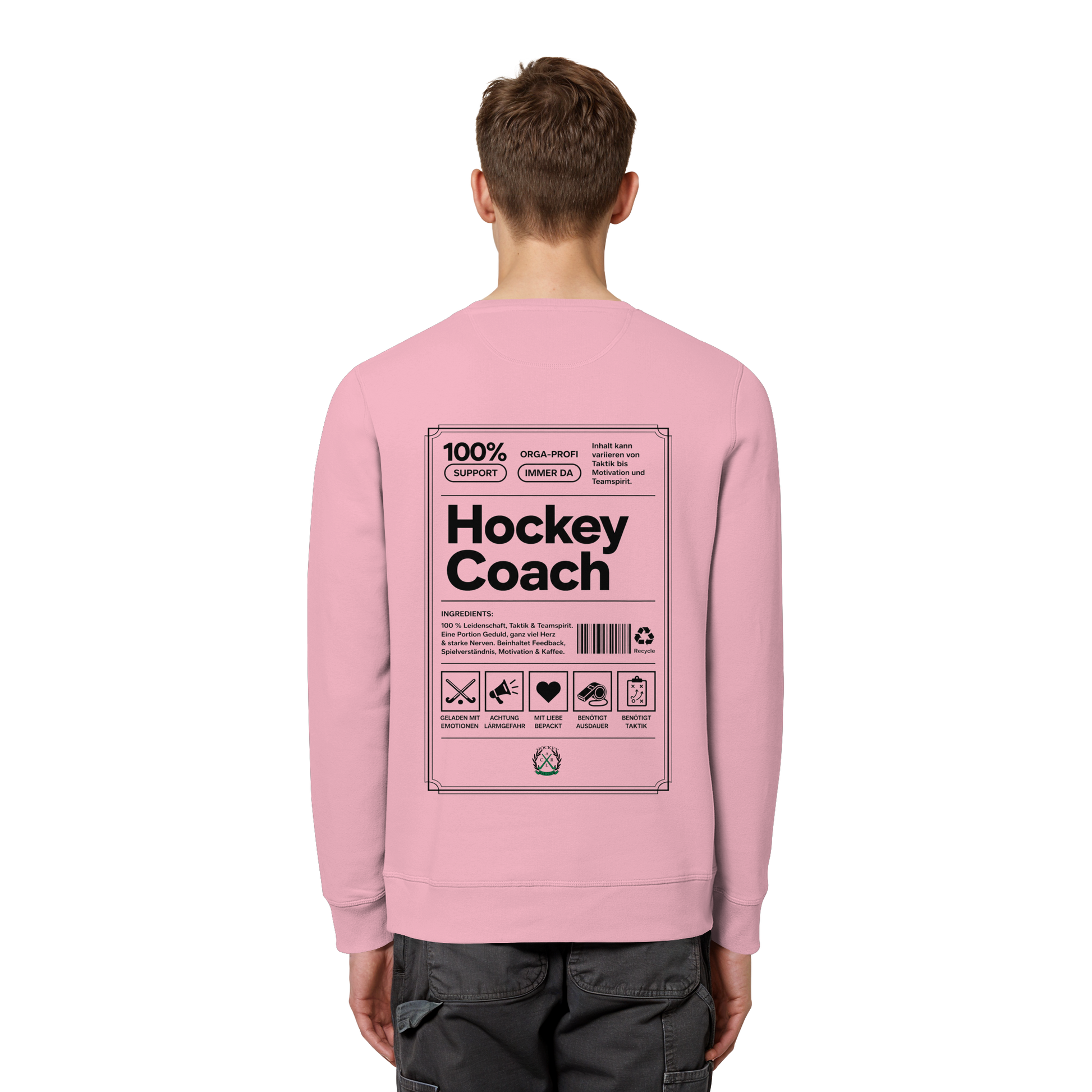 Hockey Coach - Organic Basic Unisex Sweatshirt - Hockeycarl