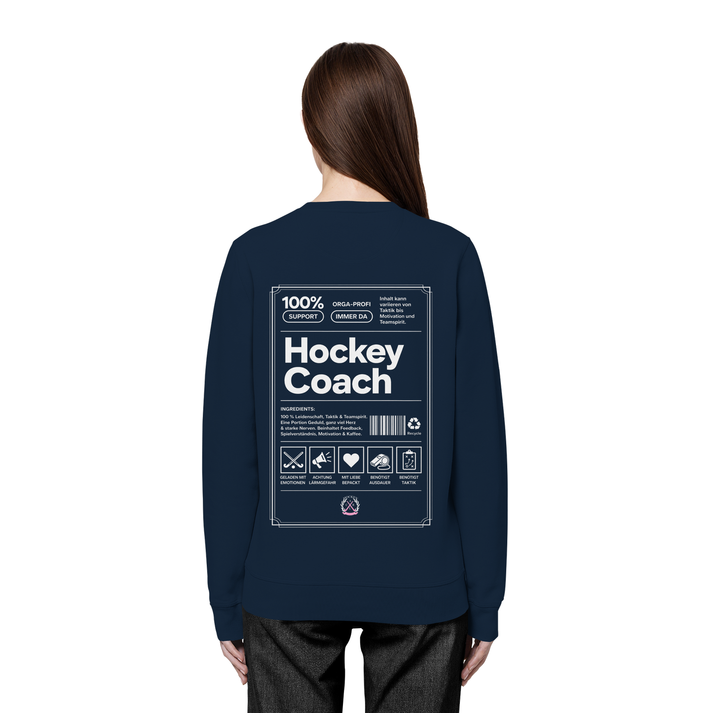 Hockey Coach - Organic Basic Unisex Sweatshirt - Hockeycarl
