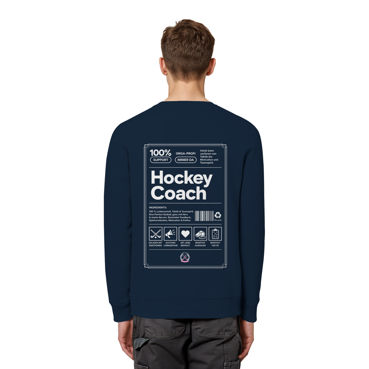 Hockey Coach - Organic Basic Unisex Sweatshirt - Hockeycarl