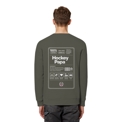Hockey Papa - Organic Basic Unisex Sweatshirt