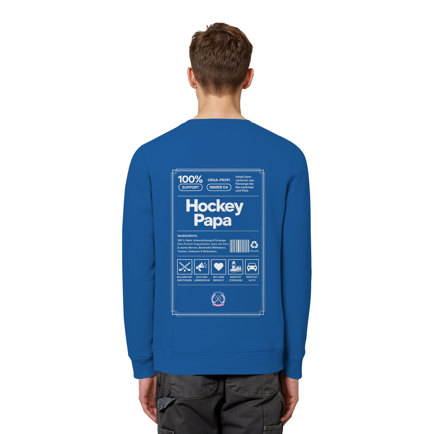 Hockey Papa - Organic Basic Unisex Sweatshirt