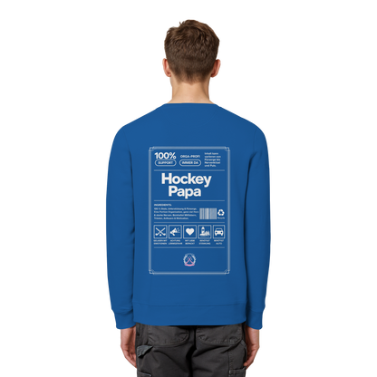 Hockey Papa - Organic Basic Unisex Sweatshirt