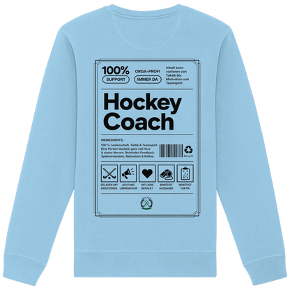 Hockey Coach - Organic Basic Unisex Sweatshirt - Hockeycarl