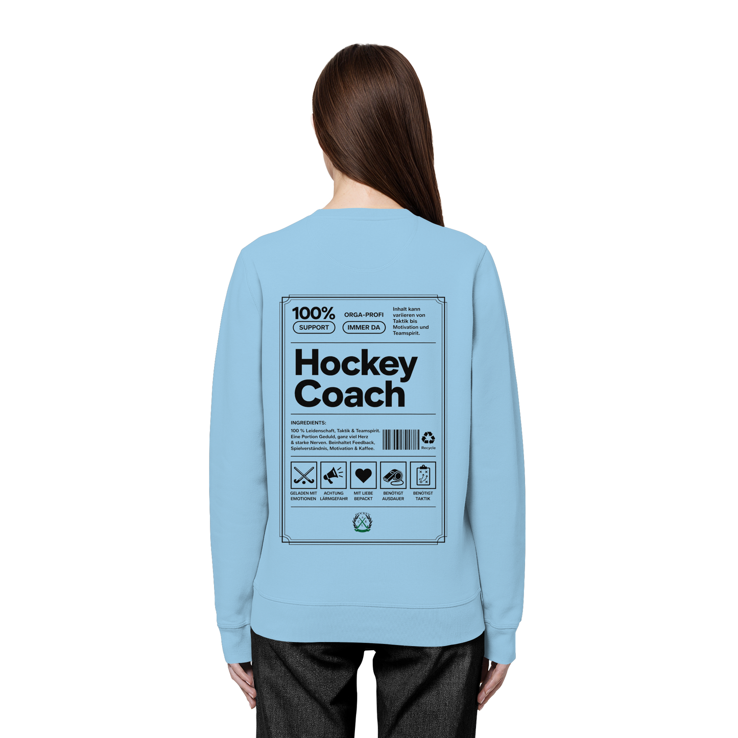 Hockey Coach - Organic Basic Unisex Sweatshirt - Hockeycarl