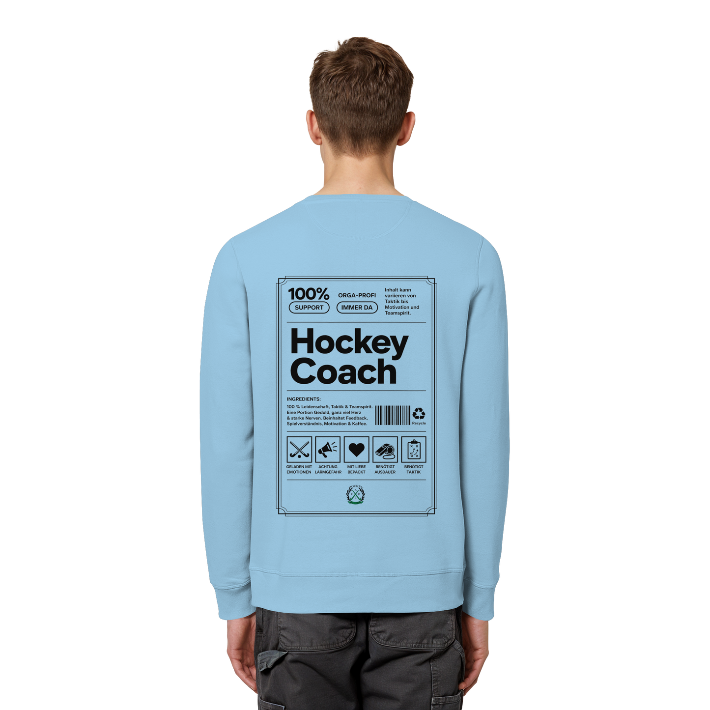 Hockey Coach - Organic Basic Unisex Sweatshirt - Hockeycarl