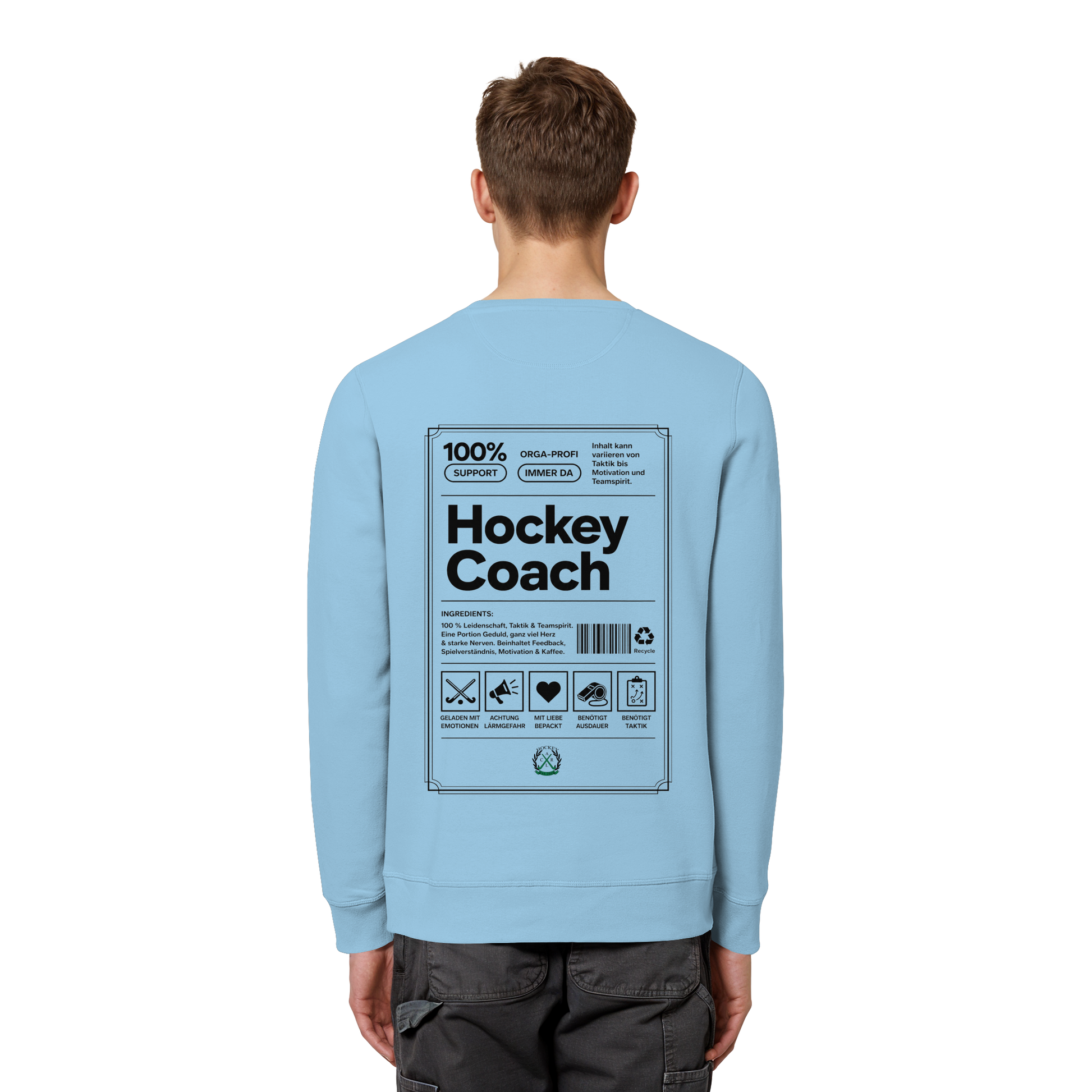 Hockey Coach - Organic Basic Unisex Sweatshirt - Hockeycarl