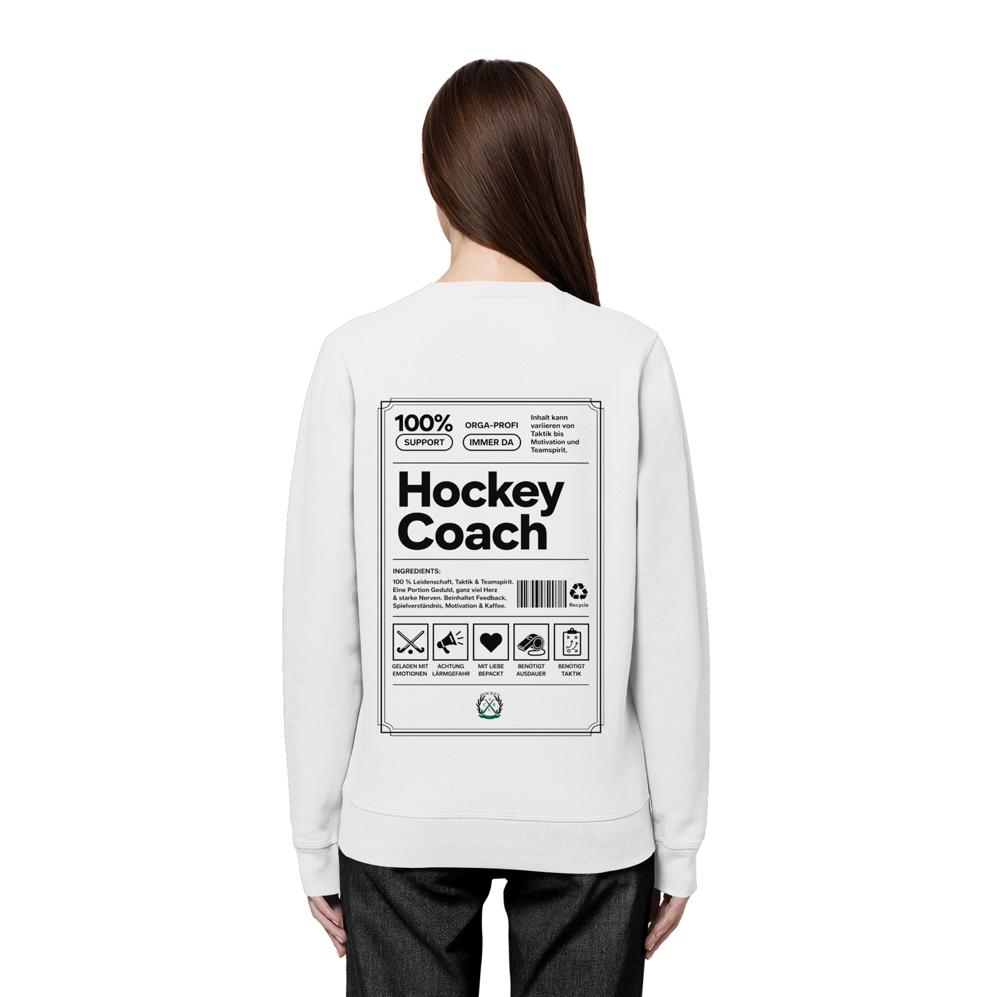 Hockey Coach - Organic Basic Unisex Sweatshirt - Hockeycarl
