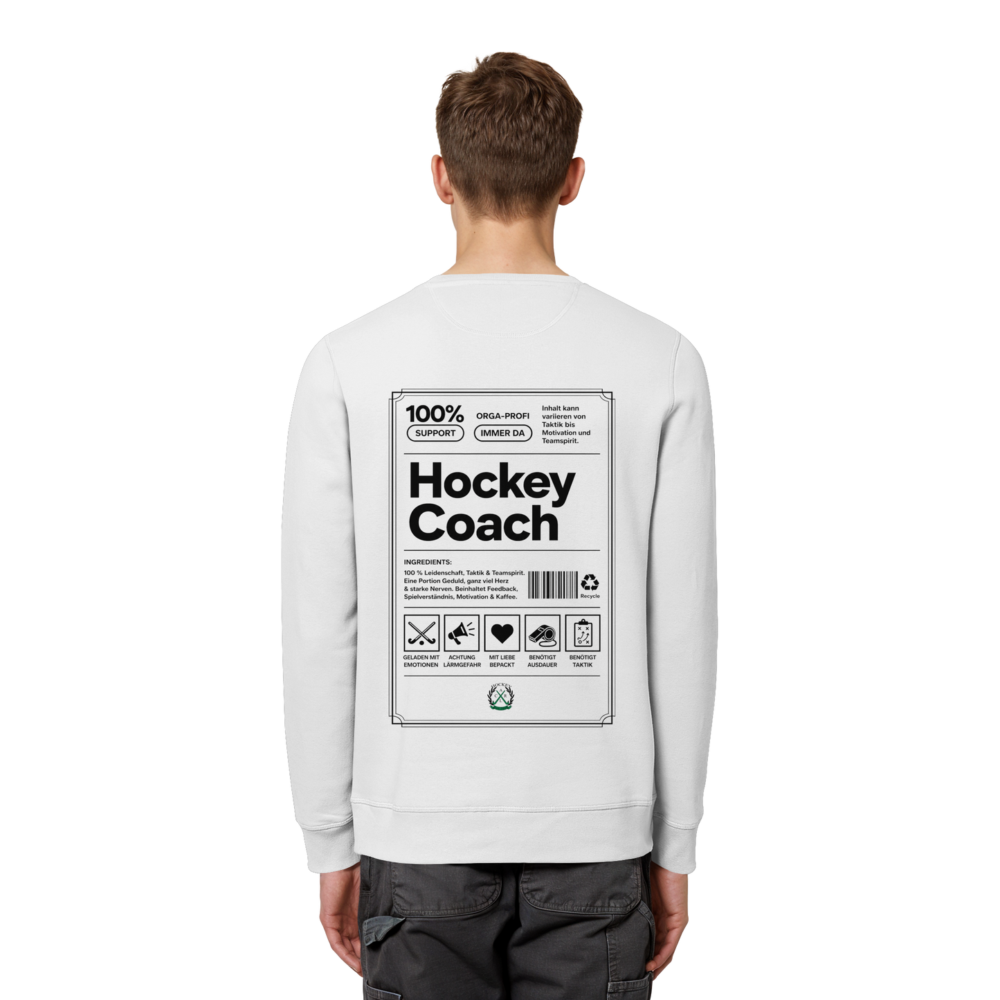 Hockey Coach - Organic Basic Unisex Sweatshirt - Hockeycarl