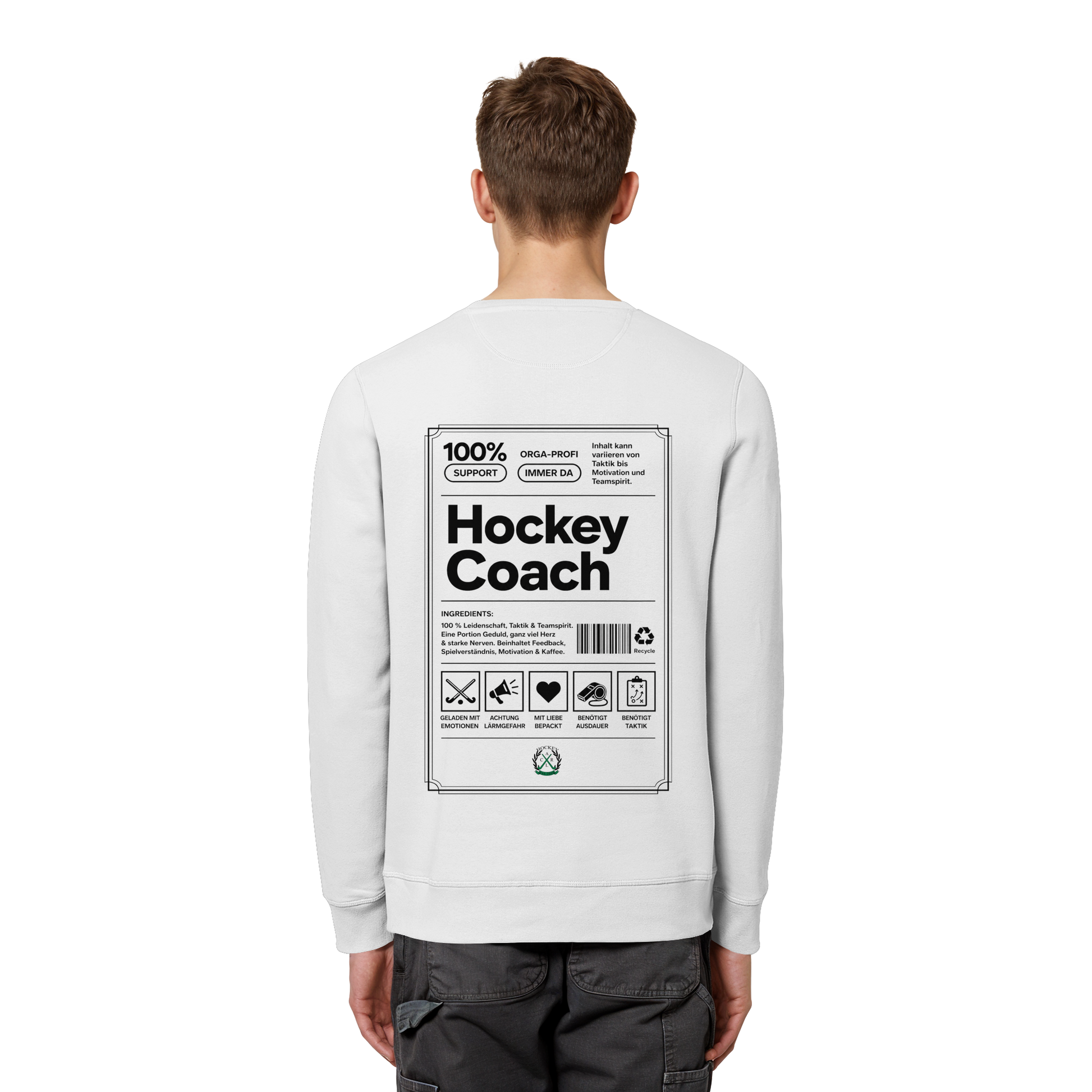 Hockey Coach - Organic Basic Unisex Sweatshirt - Hockeycarl
