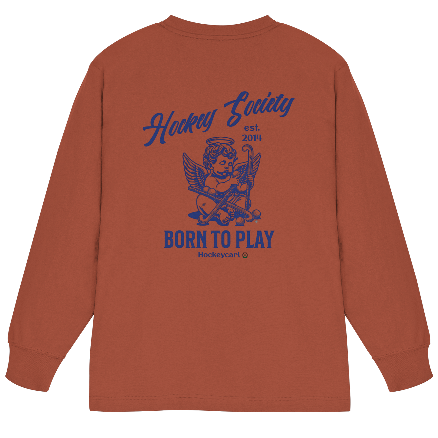 Hockey Society - Organic Heavy Oversized Longsleeve T-Shirt - Hockeycarl