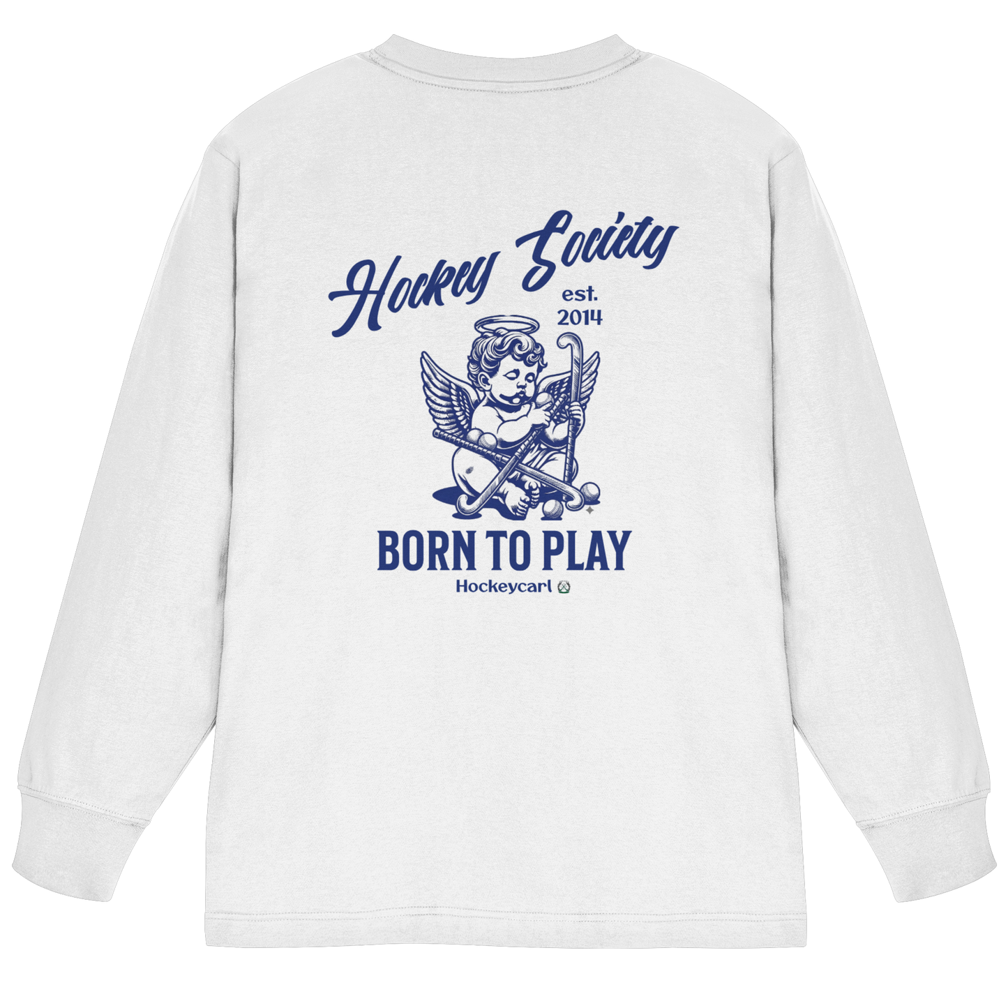 Hockey Society - Organic Heavy Oversized Longsleeve T-Shirt - Hockeycarl