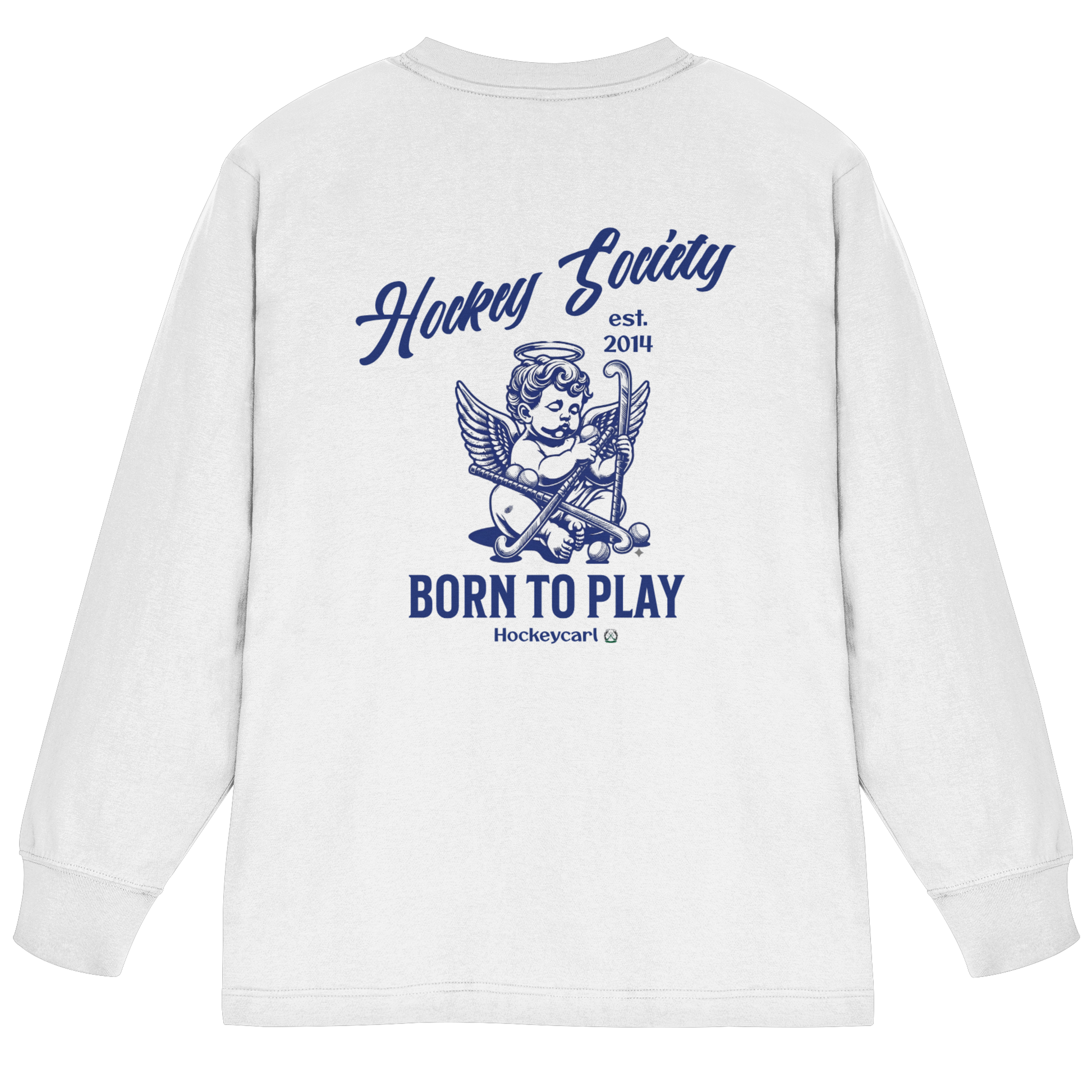 Hockey Society - Organic Heavy Oversized Longsleeve T-Shirt - Hockeycarl