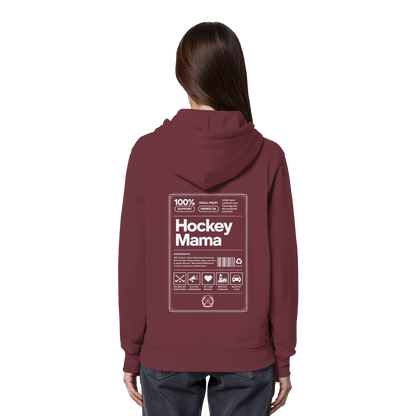 Hockey Mama  - Organic Hoodie - Hockeycarl