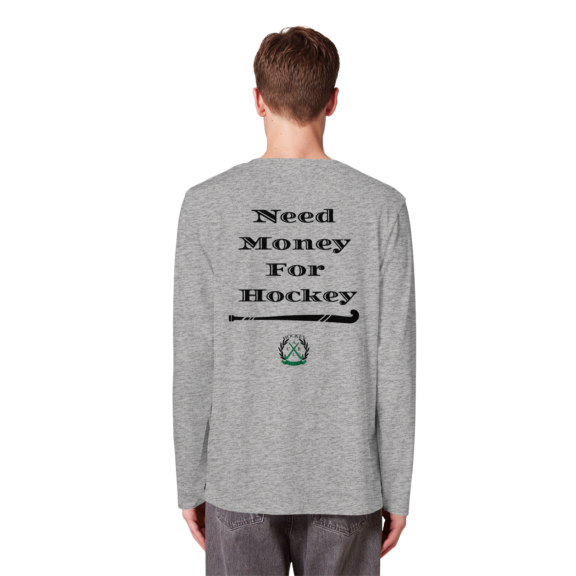 Need Money For Hockey - Organic Longsleeve T-Shirt - Hockeycarl