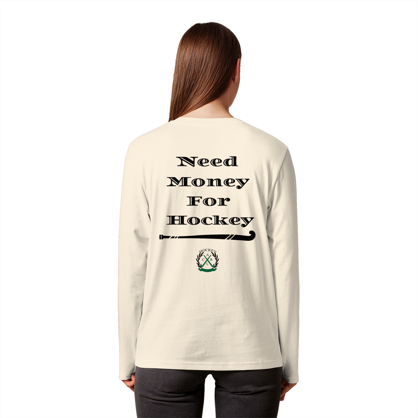 Need Money For Hockey - Organic Longsleeve T-Shirt - Hockeycarl