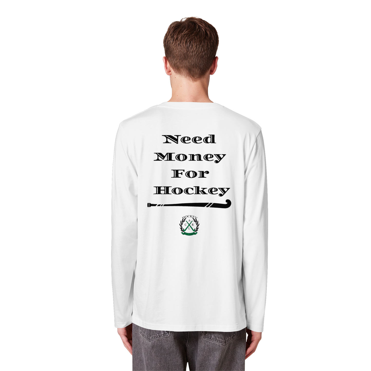 Need Money For Hockey - Organic Longsleeve T-Shirt - Hockeycarl