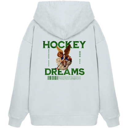 Hockey Dreams - Organic Oversize Hoodie - Hockeycarl