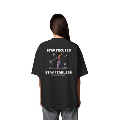 Stay Focused - Organic Oversize Shirt - Hockeycarl