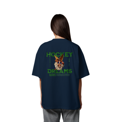Hockey Dreams - Organic Oversize Shirt - Hockeycarl