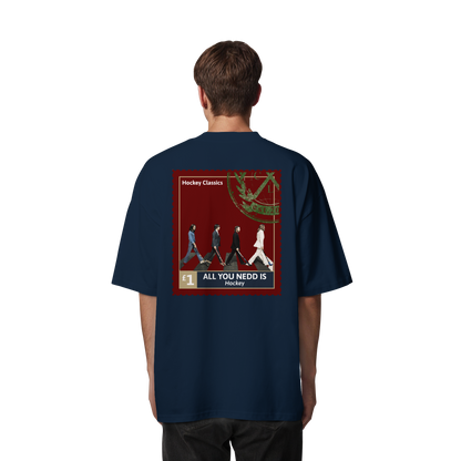 All you need is Hockey - Organic Oversize Shirt