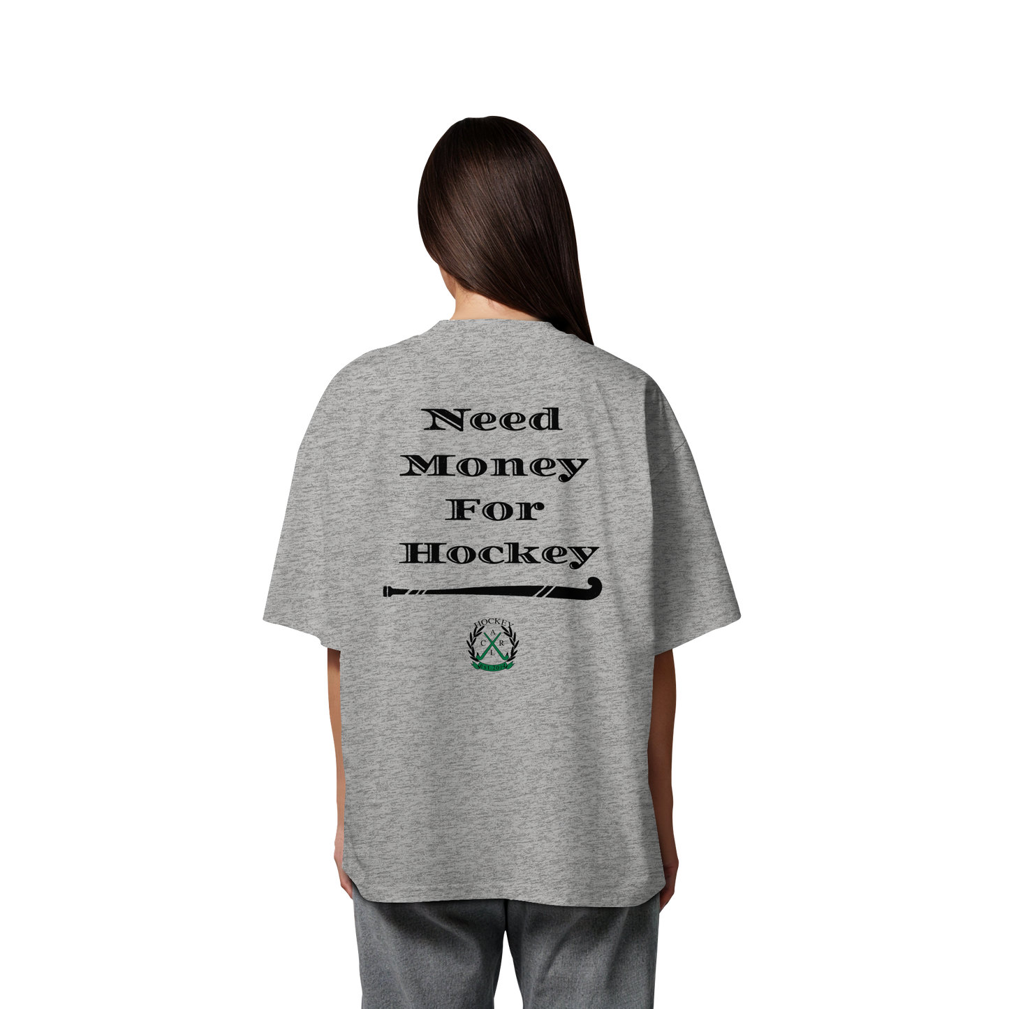 Need Money For Hockey - Organic Oversize Shirt - Hockeycarl
