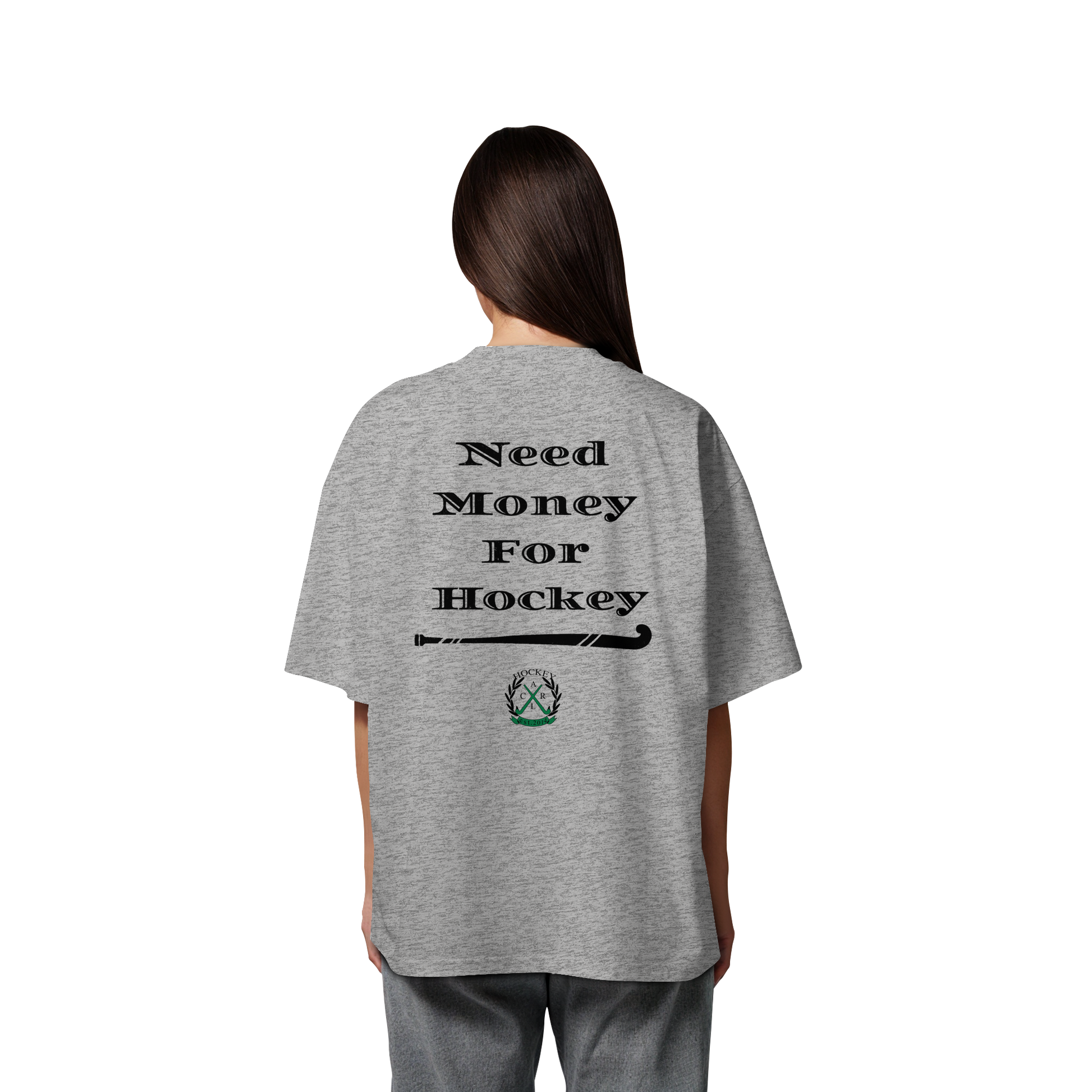 Need Money For Hockey - Organic Oversize Shirt - Hockeycarl