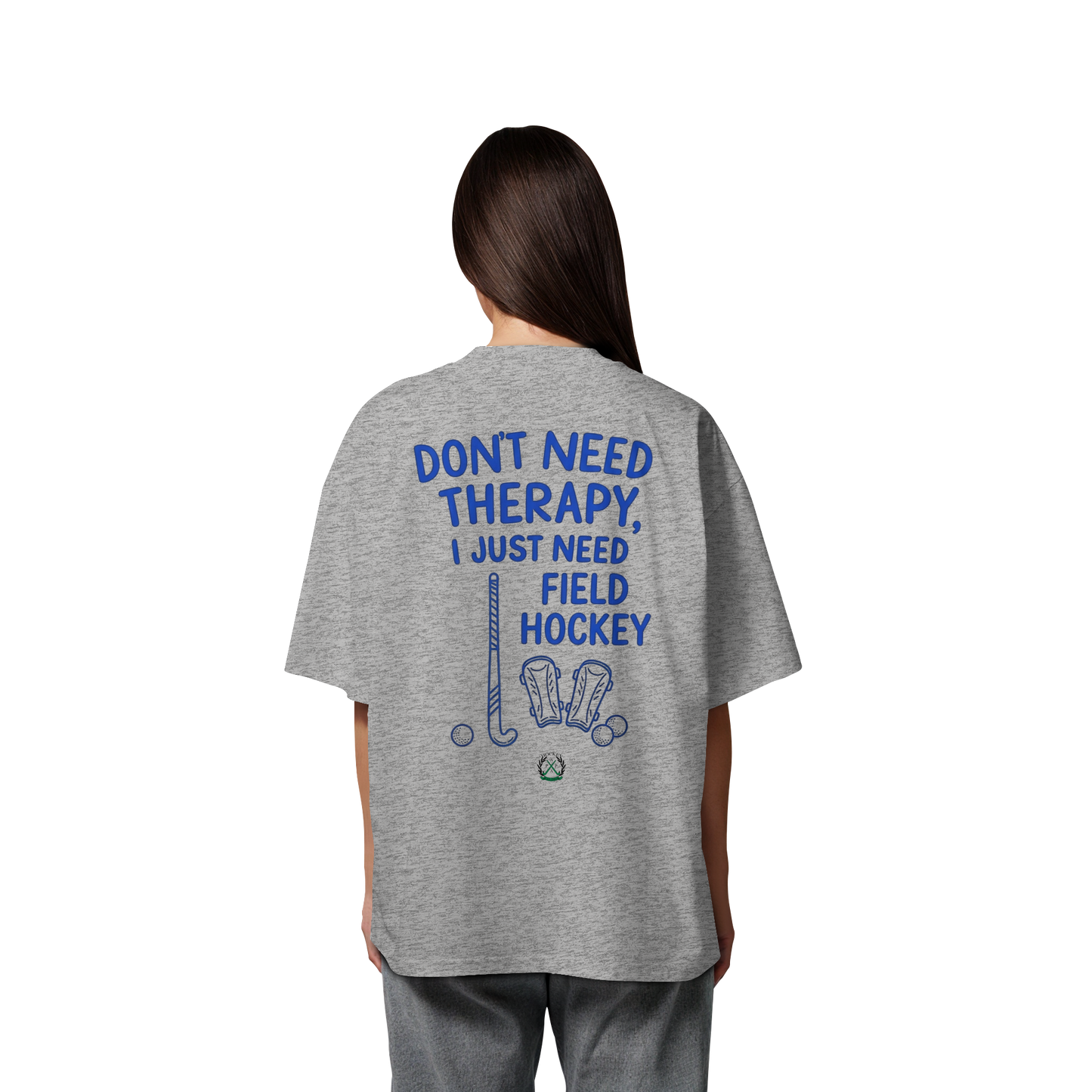 Don't Need Therapy  - Organic Oversize Shirt - Hockeycarl
