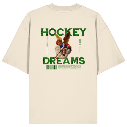 Hockey Dreams - Organic Oversize Shirt - Hockeycarl