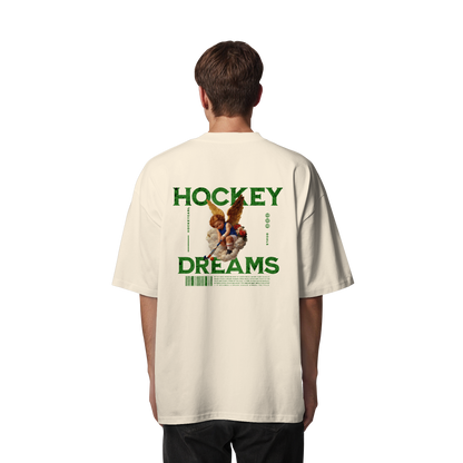 Hockey Dreams - Organic Oversize Shirt - Hockeycarl