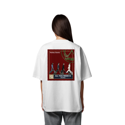 All you need is Hockey - Organic Oversize Shirt