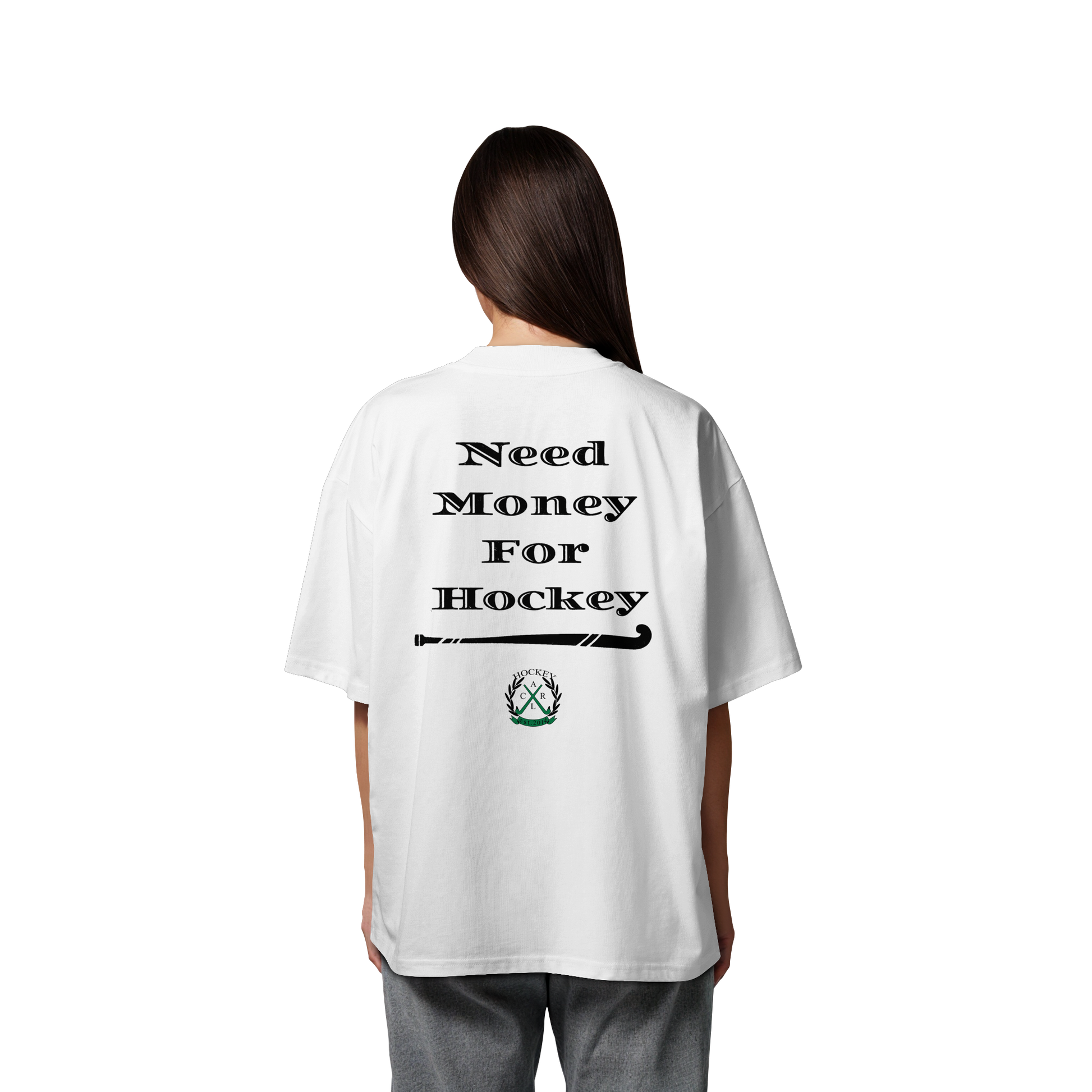 Need Money For Hockey - Organic Oversize Shirt - Hockeycarl