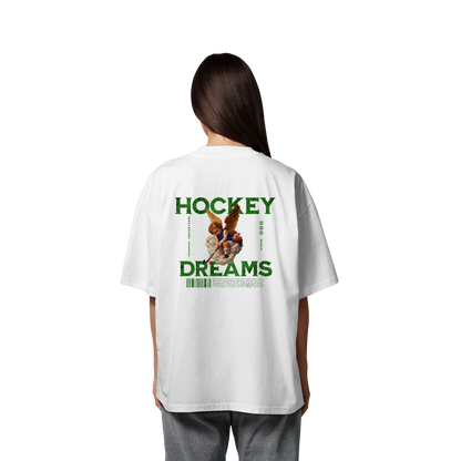 Hockey Dreams - Organic Oversize Shirt - Hockeycarl
