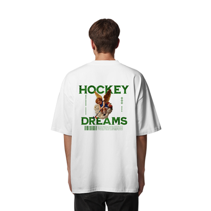 Hockey Dreams - Organic Oversize Shirt - Hockeycarl