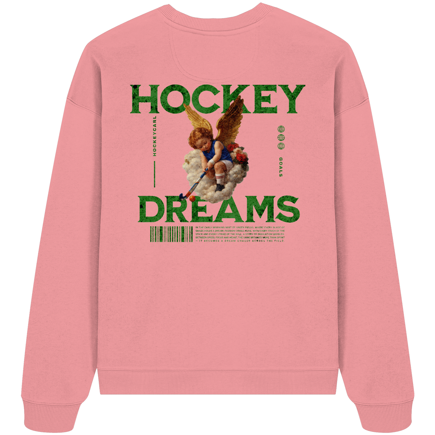 Hockey Dreams - Organic Oversize Sweatshirt - Hockeycarl