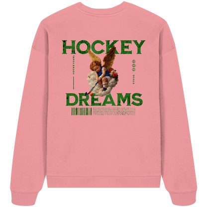 Hockey Dreams - Organic Oversize Sweatshirt - Hockeycarl