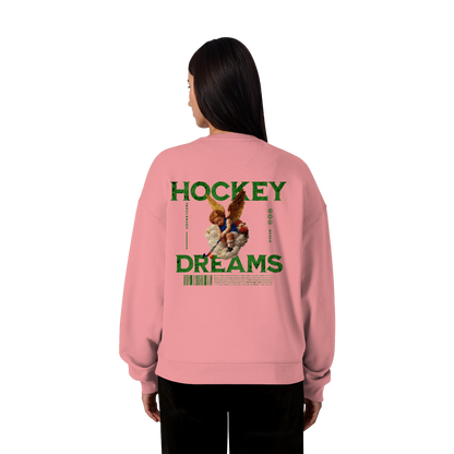 Hockey Dreams - Organic Oversize Sweatshirt - Hockeycarl