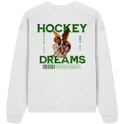 Hockey Dreams - Organic Oversize Sweatshirt - Hockeycarl