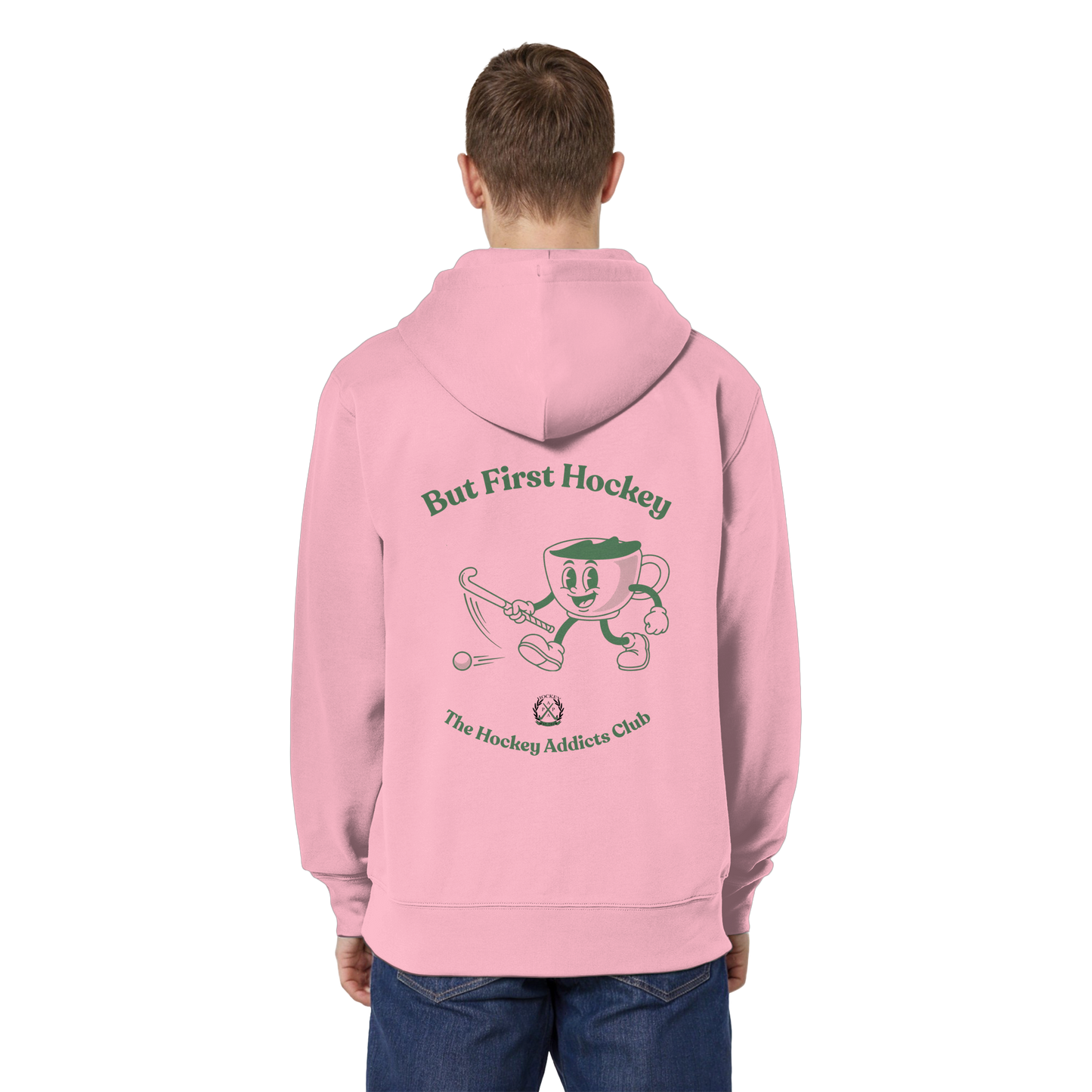 But First Hockey - Organic Relaxed Zipper - Hockeycarl