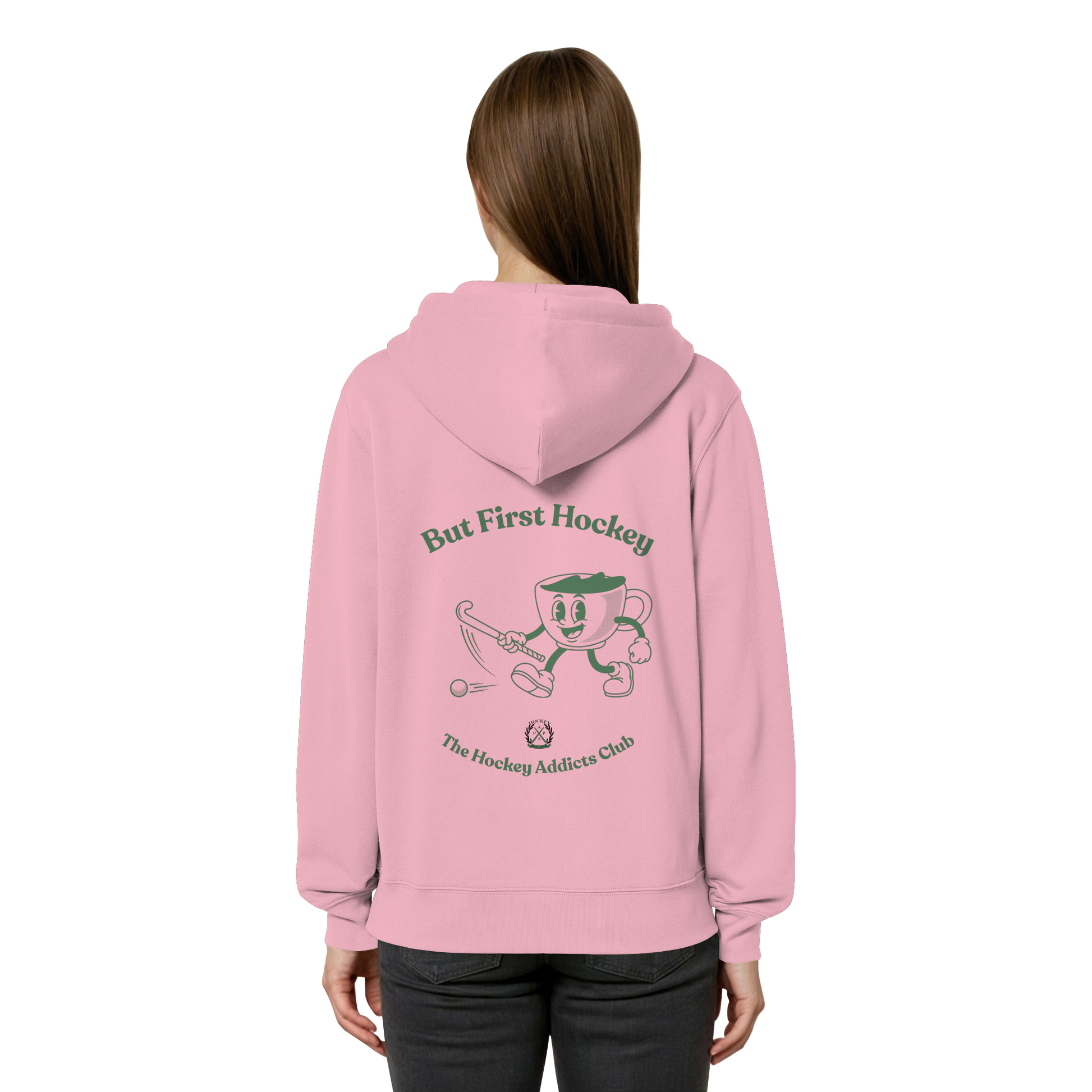 But First Hockey - Organic Relaxed Zipper - Hockeycarl