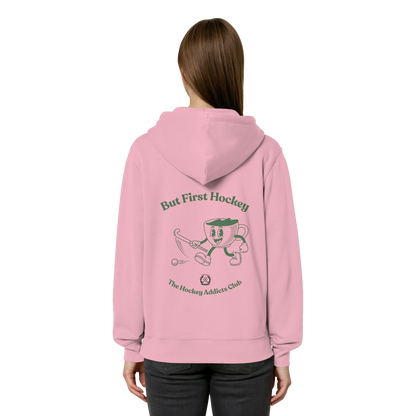 But First Hockey - Organic Relaxed Zipper - Hockeycarl