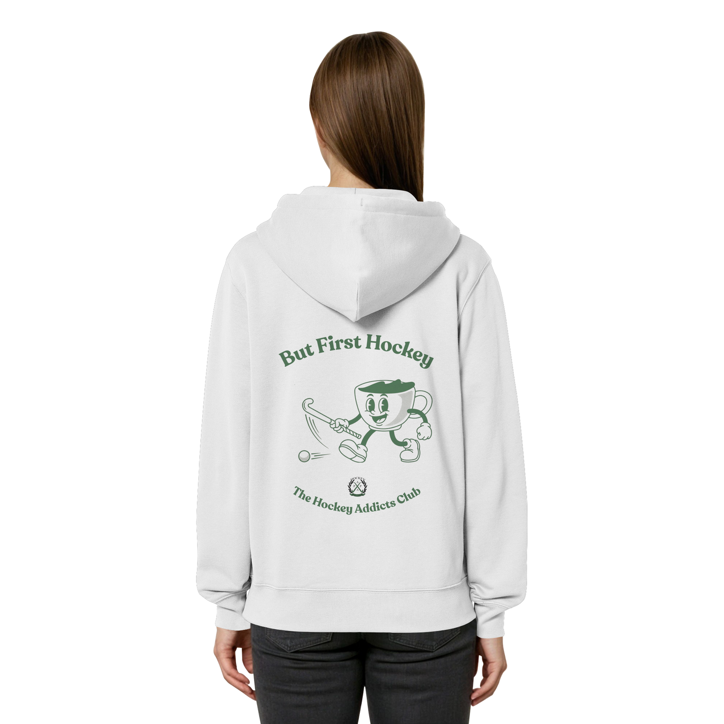 But First Hockey - Organic Relaxed Zipper - Hockeycarl