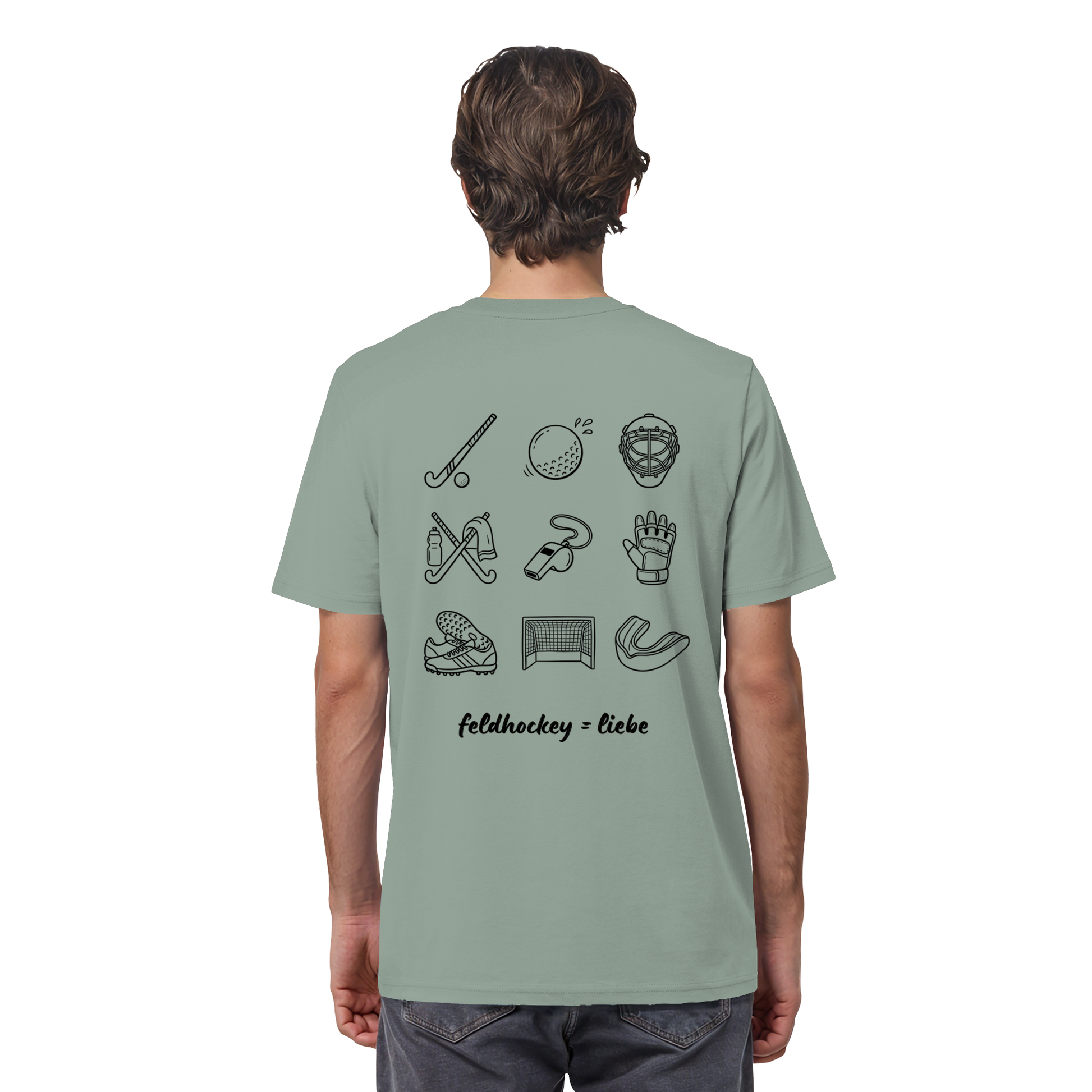 Feldhockey Liebe - Organic Shirt - Hockeycarl