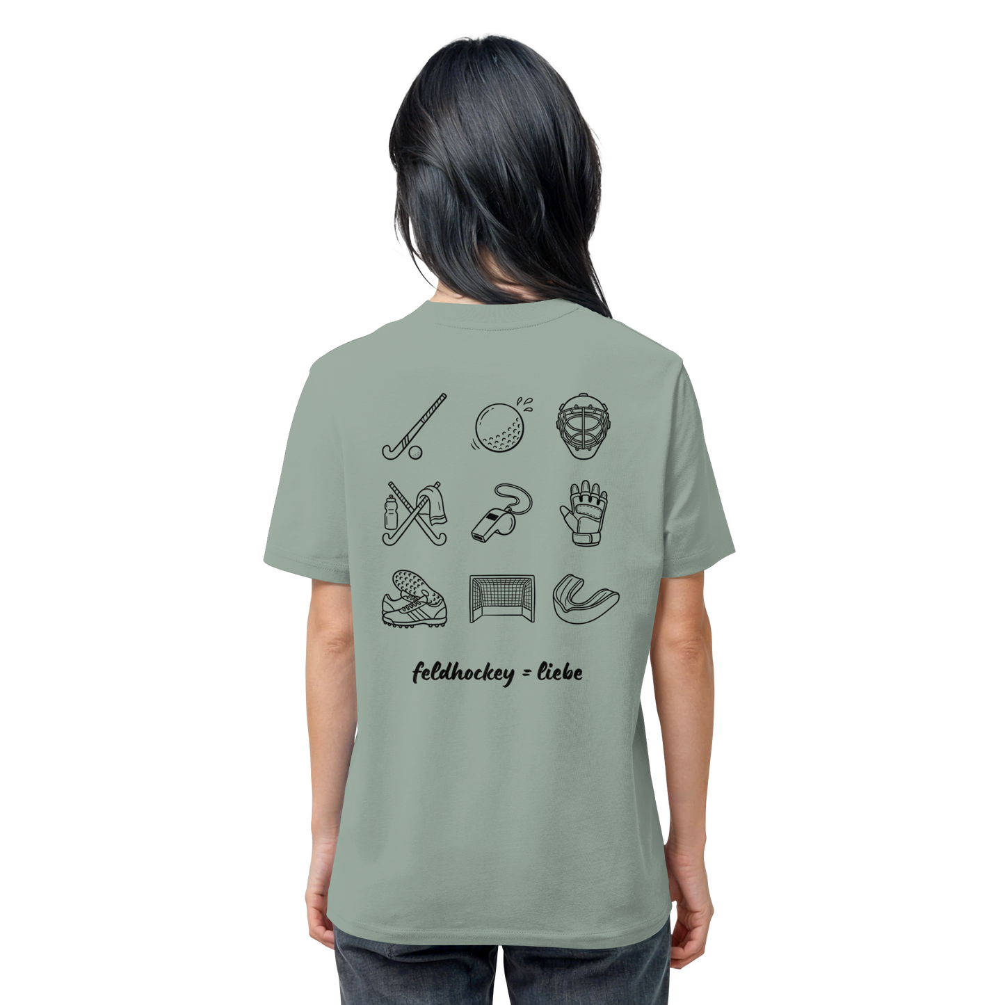 Feldhockey Liebe - Organic Shirt - Hockeycarl