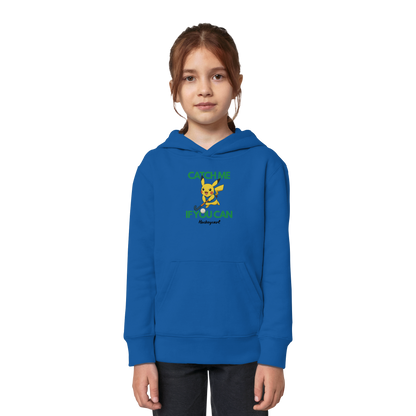 Catch me if you can - Kids Organic Hoodie - Hockeycarl